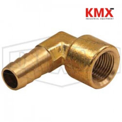 Female NPTF x Hose Barb 90° Elbow 1340404C