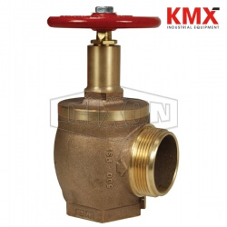 500# Brass Angle Hose Valve AV5-250NYFD