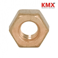 Brass Bronze hex nut 3/8-16  used on 1/2