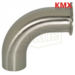 Polished 90° Clamp x Weld Elbow B2CM-G100