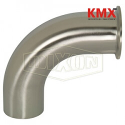 Polished 90° Clamp x Weld Elbow B2CM-R250