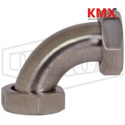 Plain Bevel Seat with Hex Nut 90° Elbow B2E-G100