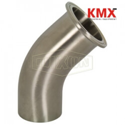 Polished 45° Clamp x Weld Elbow B2KM-G400