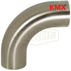 Polished 90° Weld Elbow with Tangent B2S-G200P