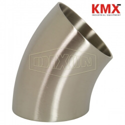 Polished 45° Weld Elbow B2WK-G1000P