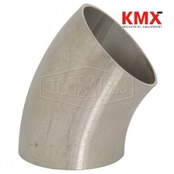 Unpolished 45° Weld Elbow B2WK-G1200U