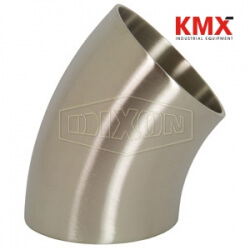 Polished 45° Weld Elbow B2WK-G300P