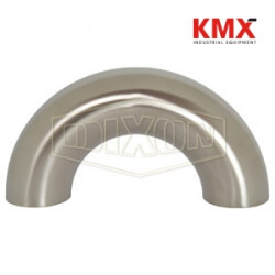 Polished Weld 180° Return Bend B2WUL-R300P