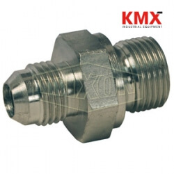 British Thread Adapter Male JIC 37° Flare x Male BSPP B3800-16-16