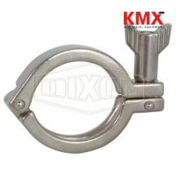 Single Pin Heavy Duty Clamp with Serrated Wing Nut 13MHHM50-75SN