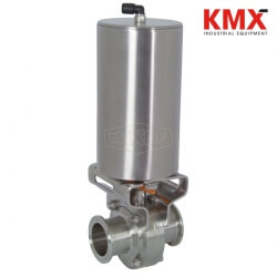 B5101 Series Butterfly Valve with Vertical Spring Return Actuation B5101E075CC-F