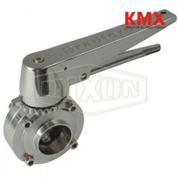 B5101 Series Butterfly Valve with Trigger Handle Weld End B5101E150BB-C