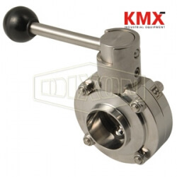 B5101 Series Butterfly Valve with Pull Handle Weld End B5101V050BB-A