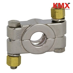Bolted Clamp, SS, 1/2
