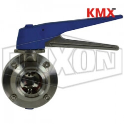B5115 Series Butterfly Valve with Trigger Handle Clamp End B5115S400CC-C