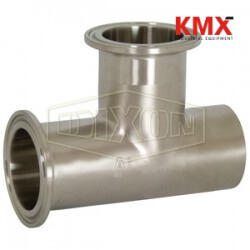 Polished Weld x Clamp Run x Clamp Branch Tee B7WMM-G100