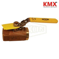 Locking Handle Bronze Ball Valve BBLV100