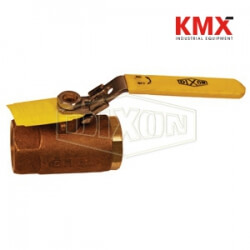 Locking Handle Bronze Ball Valve BBLV50