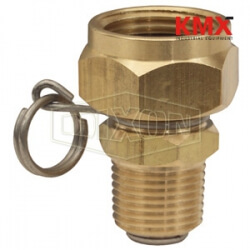 Straight Swivel x GHT Thread Connector for Spray Gun BMAS974