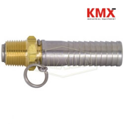 Straight Swivel x Hose Shank Connector for Spray Gun BNS44