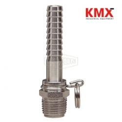 Straight Swivel x Hose Shank Connector for Spray Gun BNS64SS