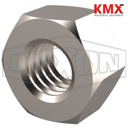 Stainless steel hex nut for bolted clamps 13SN