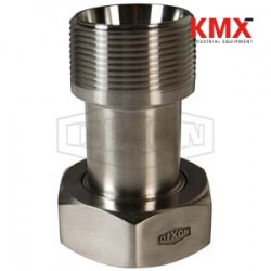 Plain Bevel Seat x Male NPT Adapter with Hex Nut 14-19-G200