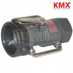 Bayonet Style Dry Disconnect Straight Swivel Coupler x Female NPT BSS61-300