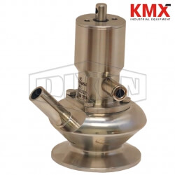 BSV Series Dixon/Rieger 3A Sample Valve, Single Port with Pneumatic Actuator without Lever BSVS-PC250B375