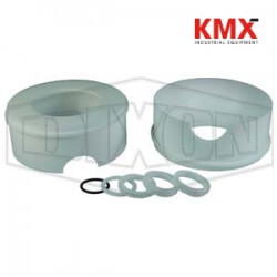 2-Way Encapsulated Sanitary 3 Piece Stainless Steel Ball Valve Repair Kit BV-2C-UK050
