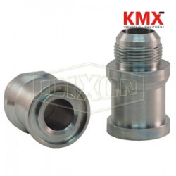 Straight Flange x Male JIC Hydraulic Adapter C6100F1212