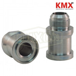 Straight Flange x Male JIC Hydraulic Adapter C6100F3232